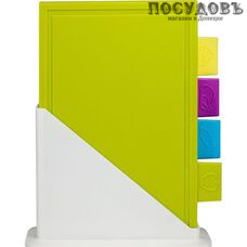 Giaretti Bono GR1875МИКС доски разделочные в наборе на подставке, полипропилен 250×310 мм, 5 пр.
