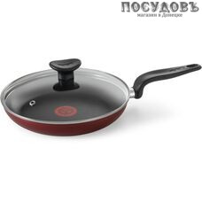 Tefal Tempo 04171924 сковорода с крышкой Ø240 мм, алюминий штампованный, покрытие Resist Plus 2 пр.