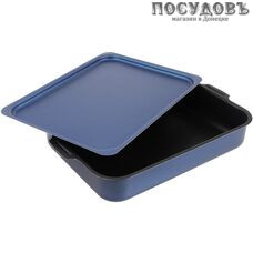 Калитва Экономика 63352 форма для выпечки с крышкой, алюминий, антипригарное покрытие, 350×270 мм