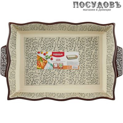 Attribute Verde ABK103 форма для выпечки, керамика, глазурированное покрытие, 390×250×70 мм