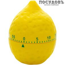 Mallony Lemon 3542 таймер кухонный на 60 минут, полипропилен, 80×60 мм