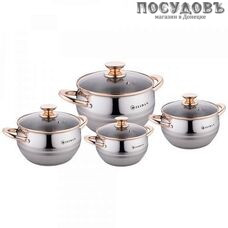 ZEIDAN Z-50815 набор кастрюль, сталь нержавеющая, 8 пр.
