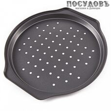 Webber BE-4610N-1 форма для выпечки пиццы, сталь угреродистая, антипригарное покрытие, 350×330×15 мм