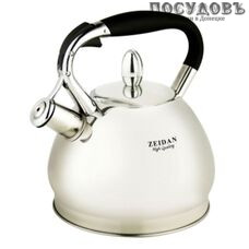 ZEIDAN Z4092 чайник со свистком, 3,0 л, сталь нержавеющая 18/10, трехслойное дно ZEIDAN Z4092 чайник со свистком, 3,0 л, сталь нержавеющая 18/10, трехслойное дно