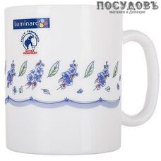 Luminarc Essence Esabelle J2682 кружка, 320 мл, стекло упрочненное, белый, Франция