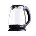 Blackton Bt KT1824G электрочайник, 1500 Вт, 1800 мл, стекло термостойкое, подсветка, черный
