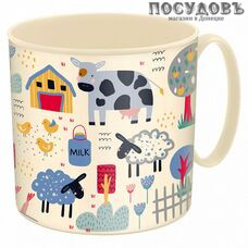 Plast Team 221145325/01 кружка, 280 мл, полипропилен, светло-бежевый