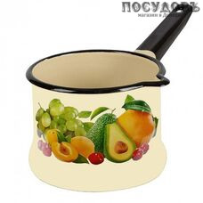 КМК 90104-0724 Авокадо ковш без крышки 1,0 л, сталь эмалированная, 1 шт.