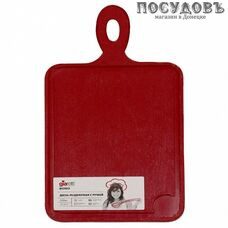 Giaretti Bono GR1494СТ доска разделочная, материал полипропилен 355×238×6 мм, цвет сочный томат