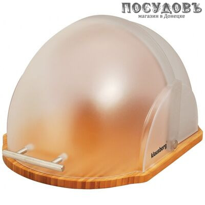 Klausberg KB-7093/3212 хлебница, 370×260×190 мм, дерево, пластик, 1 шт.