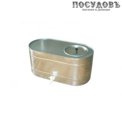 Бак с краном, сталь оцинкованная, 75,0 л