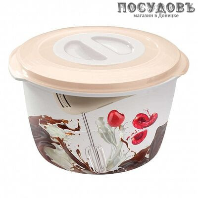 Phibo 43126600799 емкость для миксера с крышкой, 2000 мл, полипропилен, 2 пр.