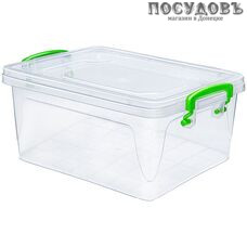 Эльфпласт Fresh Box Slim 233 контейнер с крышкой, полипропилен, 215×145×100 мм, 1500 мл