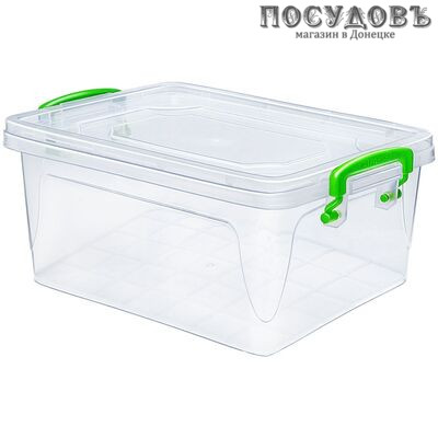Эльфпласт Fresh Box Slim 233 контейнер с крышкой, полипропилен, 215×145×100 мм, 1500 мл