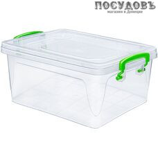 Эльфпласт Fresh Box Slim 235 контейнер с крышкой, полипропилен, 308×205×135 мм, 5000 мл