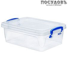Эльфпласт Fresh Box Slim 238 контейнер с крышкой, полипропилен, 170×110×65 мм, 600 мл