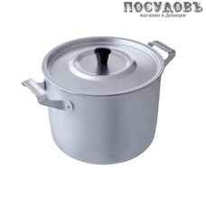 Завод Демидовский МТ-084 кастрюля с крышкой 8,0 л, алюминий штампованный