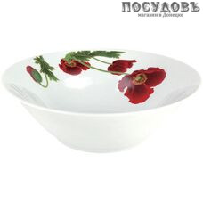 Коралл Красные маки LX7693/20 салатник, фарфор, Ø200 мм, 850 мл 1 шт.