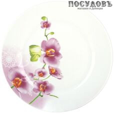 Коралл Орхидея OV1203-2/23 тарелка обеденная, фарфор, Ø230 мм 1 шт.