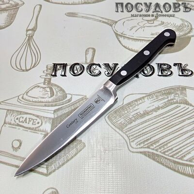 Tramontina Century TR-24010/104 нож универсальный 210×20×11 мм, лезвие сталь нержавеющая 1.4110 KRUPP 102 мм, Бразилия, в подарочной упаковке 1 шт.