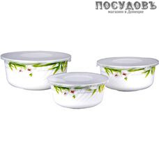 Коралл Бамбук HDW-3B-K877 салатники в наборе  мм в упаковке 6 пр.