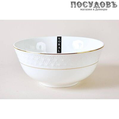 Коралл Снежная королева CS011718-A салатник, керамика, Ø180×80 мм, 1140 мл