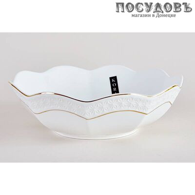 Коралл Снежная королева CLTBH-B0820-A салатник, керамика, Ø200×80 мм, 895 мл
