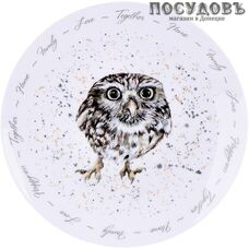 Коралл Owlet YQ2036 тарелка десертная, фарфор, Ø190 мм