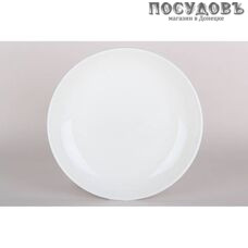 Коралл Общепит-2 SRHT017 тарелка обеденная, Ø230×35 мм, керамика