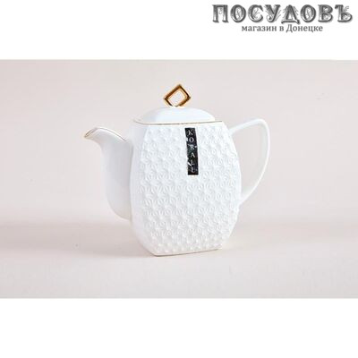 Коралл Снежная королева CS406616-A чайник заварочный, керамика, 550 мл