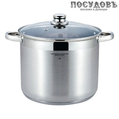 MercuryHaus MC-7034 кастрюля 16,0 л, Ø300 мм, сталь нержавеющая 18/10, трехслойное дно