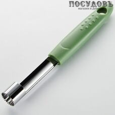 Webber BE-5297 нож для удаления сердцевины, лезвие: сталь нержавеющая 81×0,5 мм зубчатая заточка, всадная пластиковая рукоятка, Россия 1 шт
