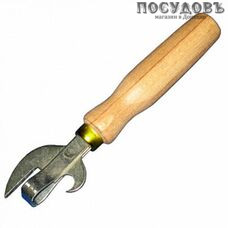 Открывалка с деревянной ручкой, лакированная