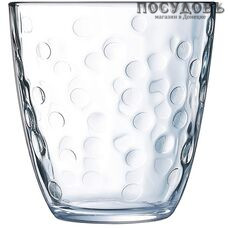 Luminarc Concepto Bulles N4509, стакан низкий 310 мл, стекло, Франция, в упаковке 3 шт.