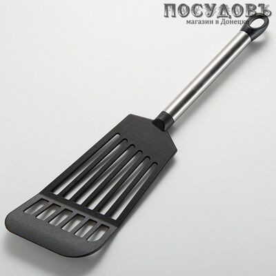 Alpenkok Expert AK-5244Y, лопатка с прорезями, 325×90 мм, нейлон, цвет черный