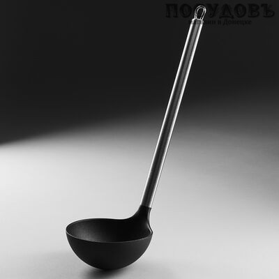 Webber Charm ВЕ-1532Y, половник, 285×90 мм, нейлон, цвет черный