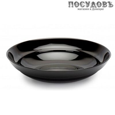 Luminarc Alexie Black P9149 тарелка глубокая, Ø205 мм, 980 мл, стекло упрочненное 1 шт.