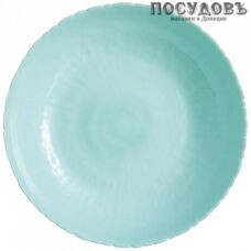 Luminarc Ammonite Turquoise P9920 тарелка глубокая, Ø210 мм, 930 мл, стекло упрочненное