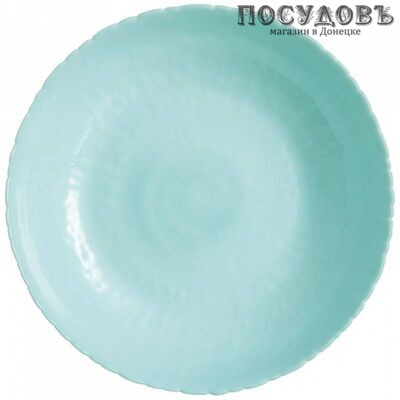 Luminarc Ammonite Turquoise P9920 тарелка глубокая, Ø210 мм, 930 мл, стекло упрочненное