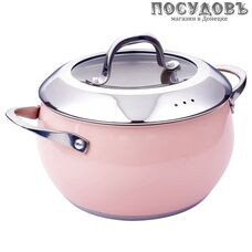 ZEIDAN Z50341-02 кастрюля с крышкой 6,1 л, Ø240 мм, сталь нержавеющая, трехслойное дно