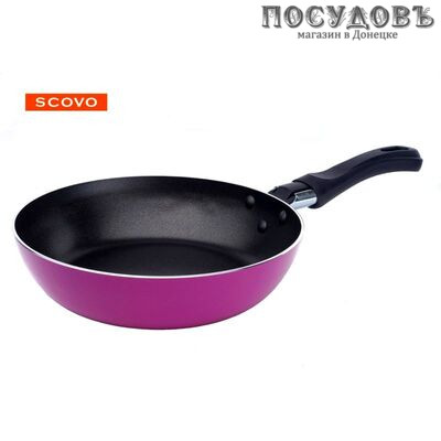 Scovo Colibri RB-060 сковорода, Ø160×50 мм, алюминий штампованный, антипригарное покрытие