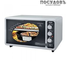 Delta D-023 электрическая печь отдельностоящая 1300 Вт 40 л, без гриля, без конфорок, белая