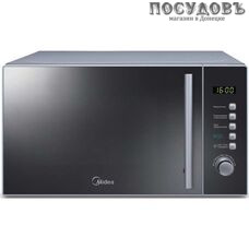 Midea AM820CMF отдельностоящая микроволновая печь, 800 Вт, 20 л, серая