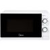Midea MM720C4E-W отдельностоящая микроволновая печь, 700 Вт, 20 л, белая