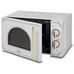Микроволновая печь Midea MM820CJ7-W3, 800 Вт, 20 л,управление механическое,разморозка,цвет белый