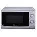Midea MM820CWW-S отдельностоящая микроволновая печь, 800 Вт, 20 л, серая