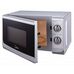 Midea MM820CWW-S отдельностоящая микроволновая печь, 800 Вт, 20 л, серая