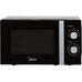 Midea MM820CXX-B отдельностоящая микроволновая печь, 800 Вт, 20 л, черная