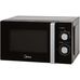 Midea MM820CXX-B отдельностоящая микроволновая печь, 800 Вт, 20 л, черная