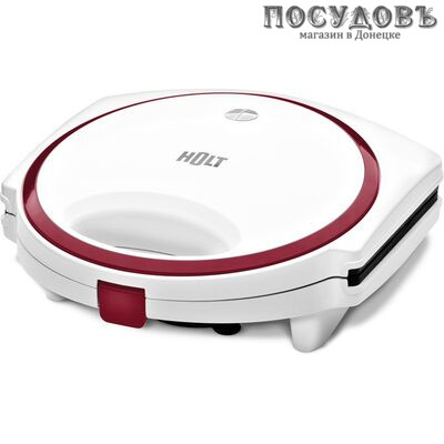 HOLT HT-SC-004 сэндвичница, 750 Вт, цвет белый с красным